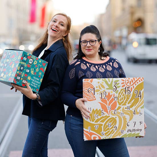Elly Momberg – wholesale Adventskalender – Vegansk advents-/julkalender - Julbox2