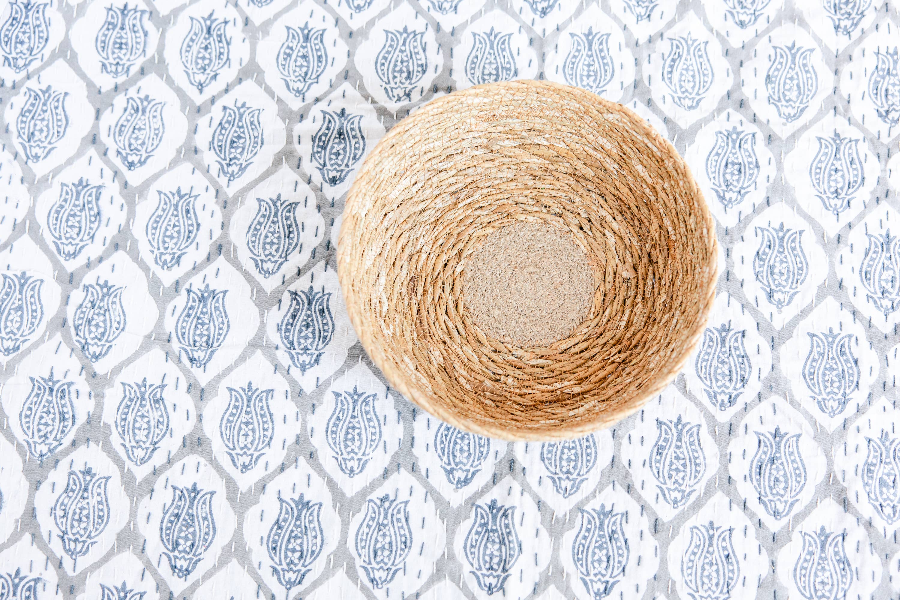 Rahab's Rope - Wholesale Basket - Catchall Woven Basket Bowl Small1