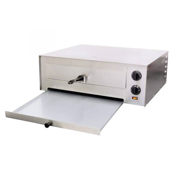 The Pizza Oven Guru - Wholesale Kitchen Appliance - Omcan Pizza Oven 24-inch All Stainless Steel for 16″ Pizza4