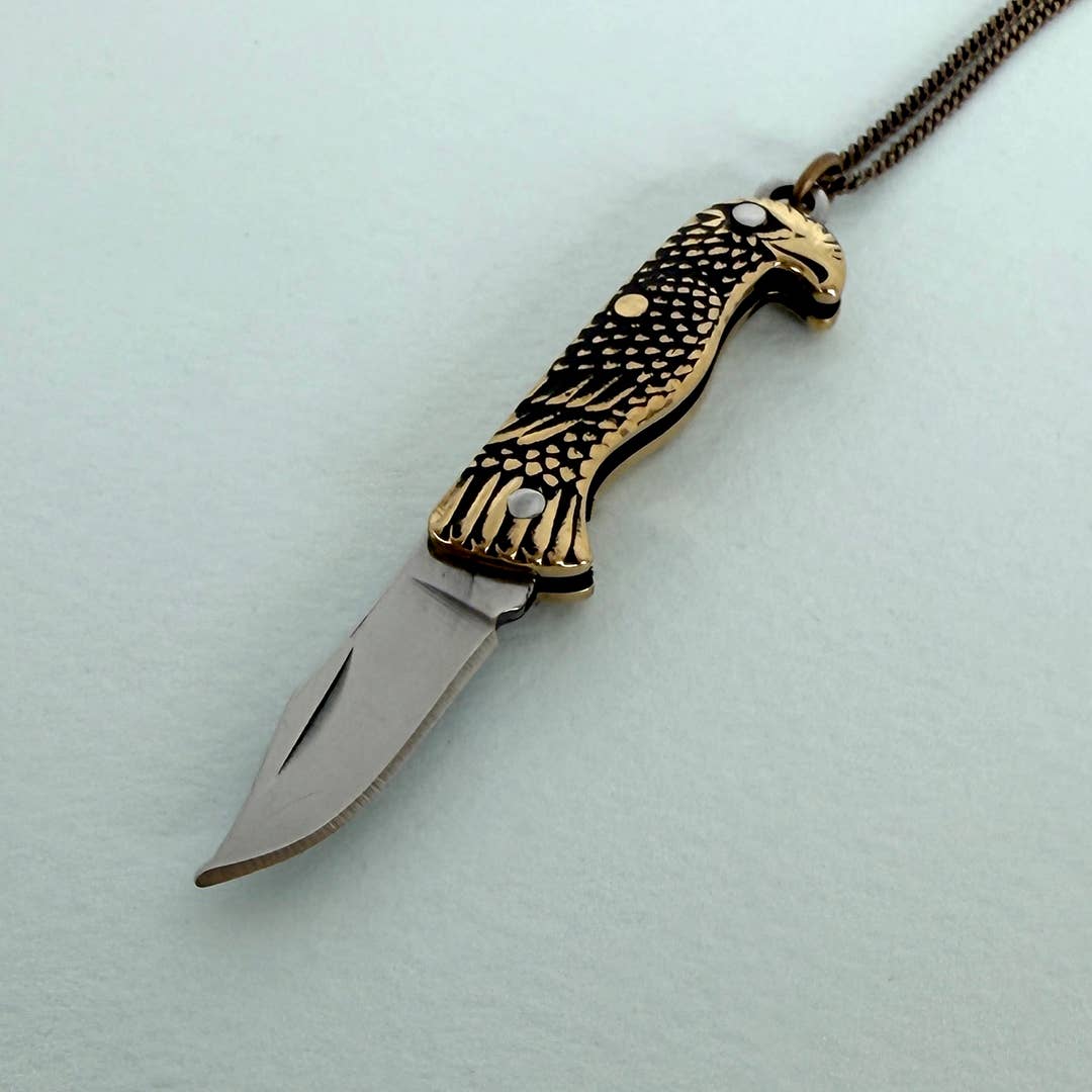 Ornamental Things - Wholesale Pendant/Charm Necklace - Bird Knife Necklace3