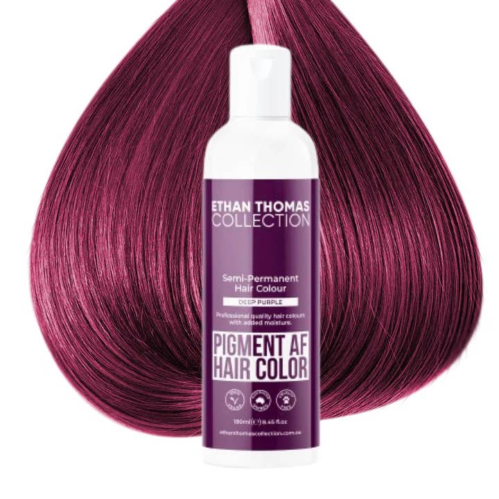 Ethan Thomas Collection - Wholesale Hair dye - Pigment AF deep purple (plum) 180ml