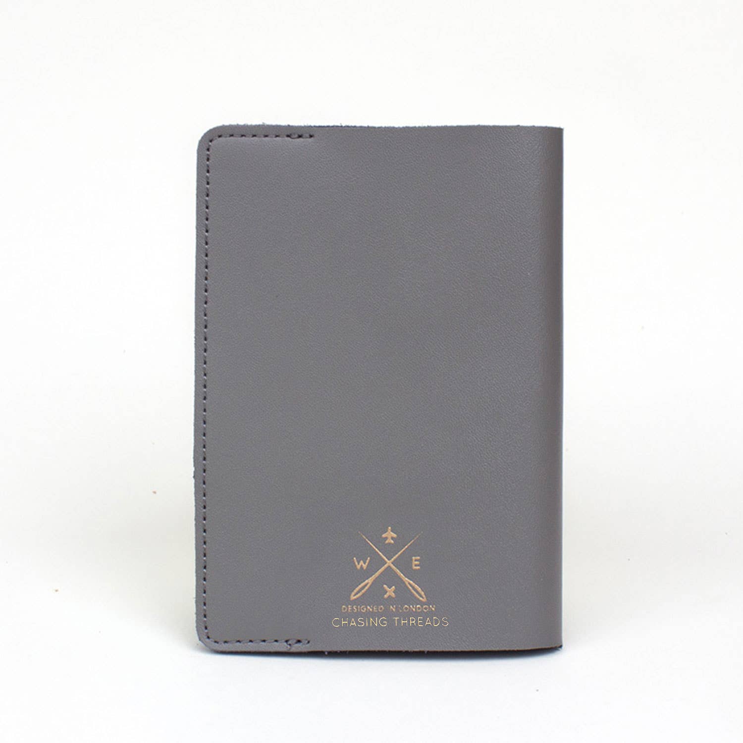 Chasing Threads - Wholesale Passport Case - Unisex - Stitch Where You've Been Passport Cover Kit - Grey Leather9