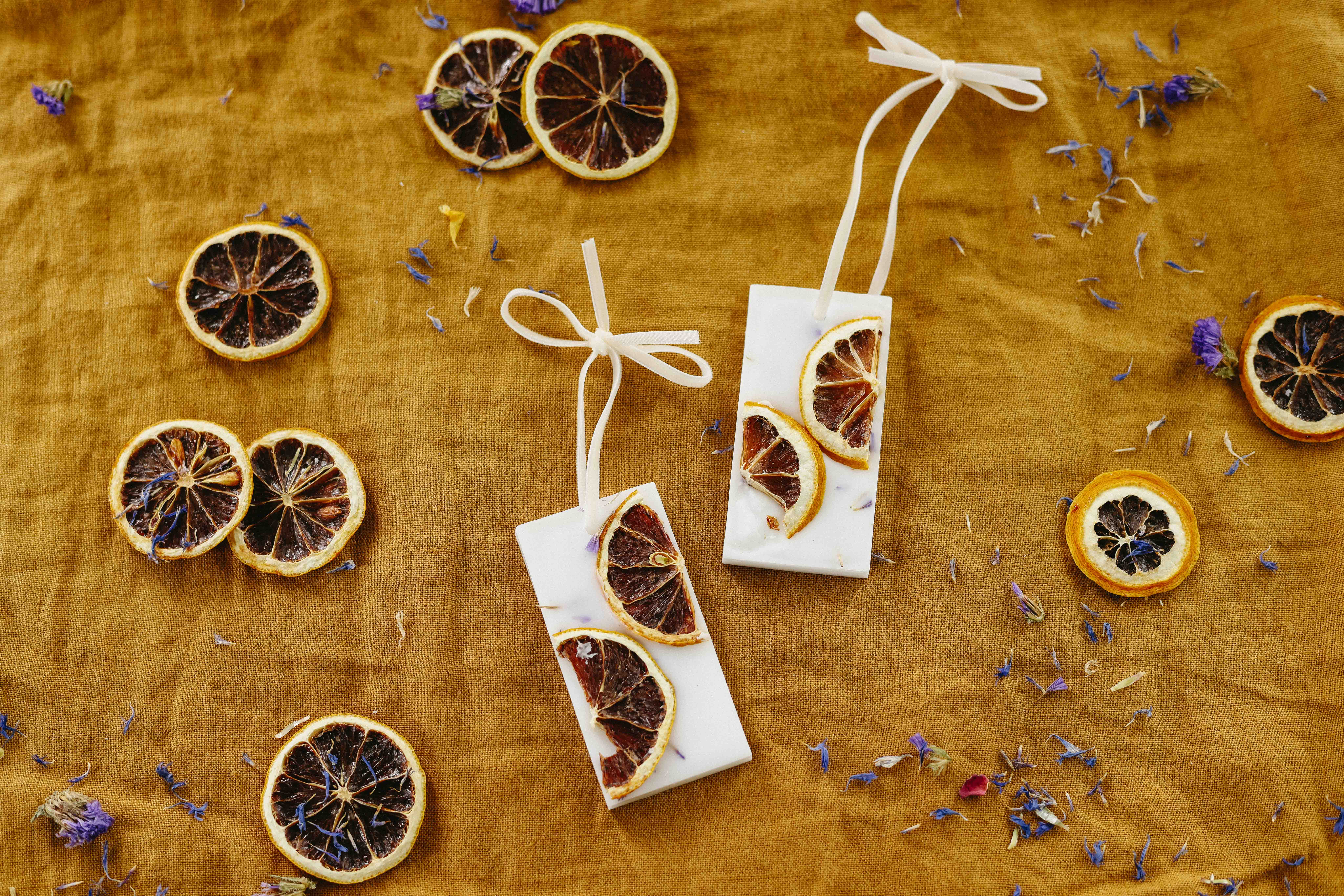 Florissant Collective - Wholesale Sachet - Lemon + Lilac Wax Sachet5