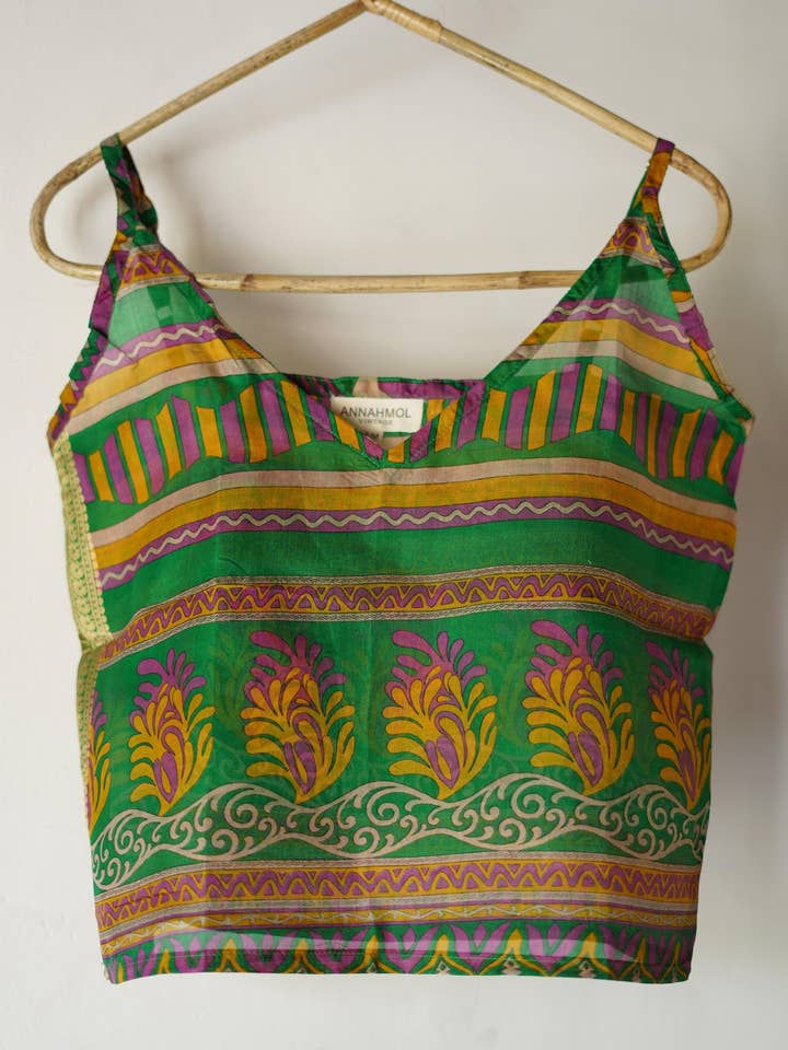 Annahmol - Wholesale Camisole - Women's - Vintage Silk Zero-Waste Cami42