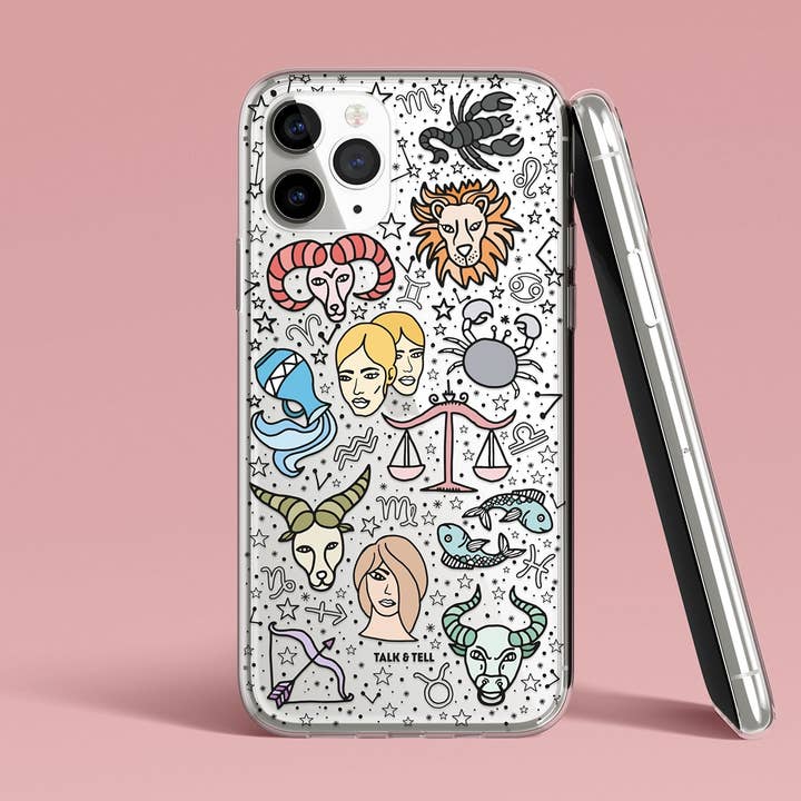 Coque pour iPhone Zodiac Star Signs pour la vente par Talk and Tell
