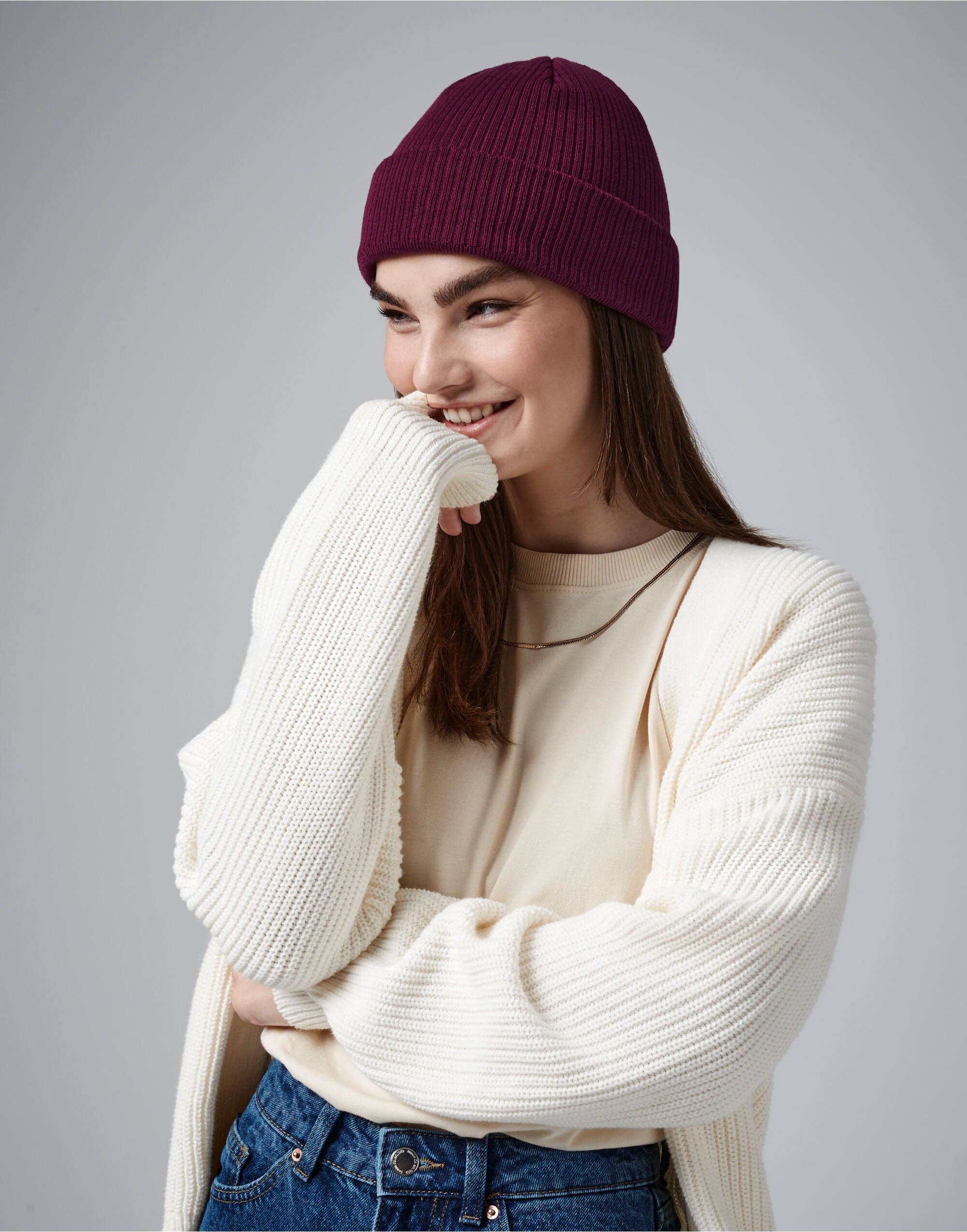 Logo Free Clothing - Wholesale Beanie - Unisex - Beechfield EarthAware® Organic Cotton Beanie | Unisex | Breathable | 9 Colours | One Size10