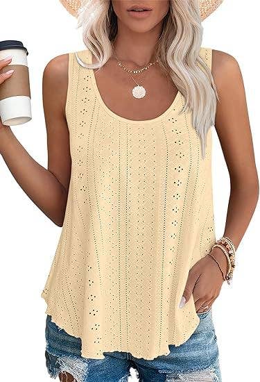 YNIQUE – Top interior – Mulher por atacado – Tops de Verão Camisas Sexy Sem Mangas Camisolas Camisolas Soltas4