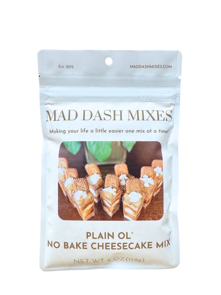 Cheesecake semplice senza cottura per la vendita all'ingrosso da parte di Mad Dash Mixes