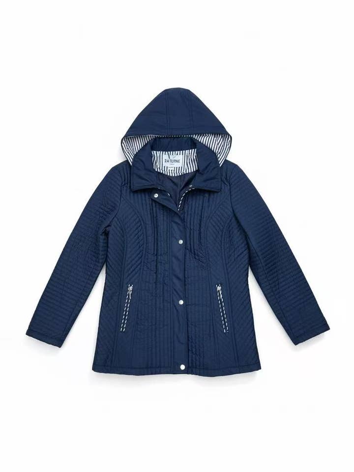 Våfflad parka för wholesale av Saturne Paris - BIG SIZE EXCLUSIVE