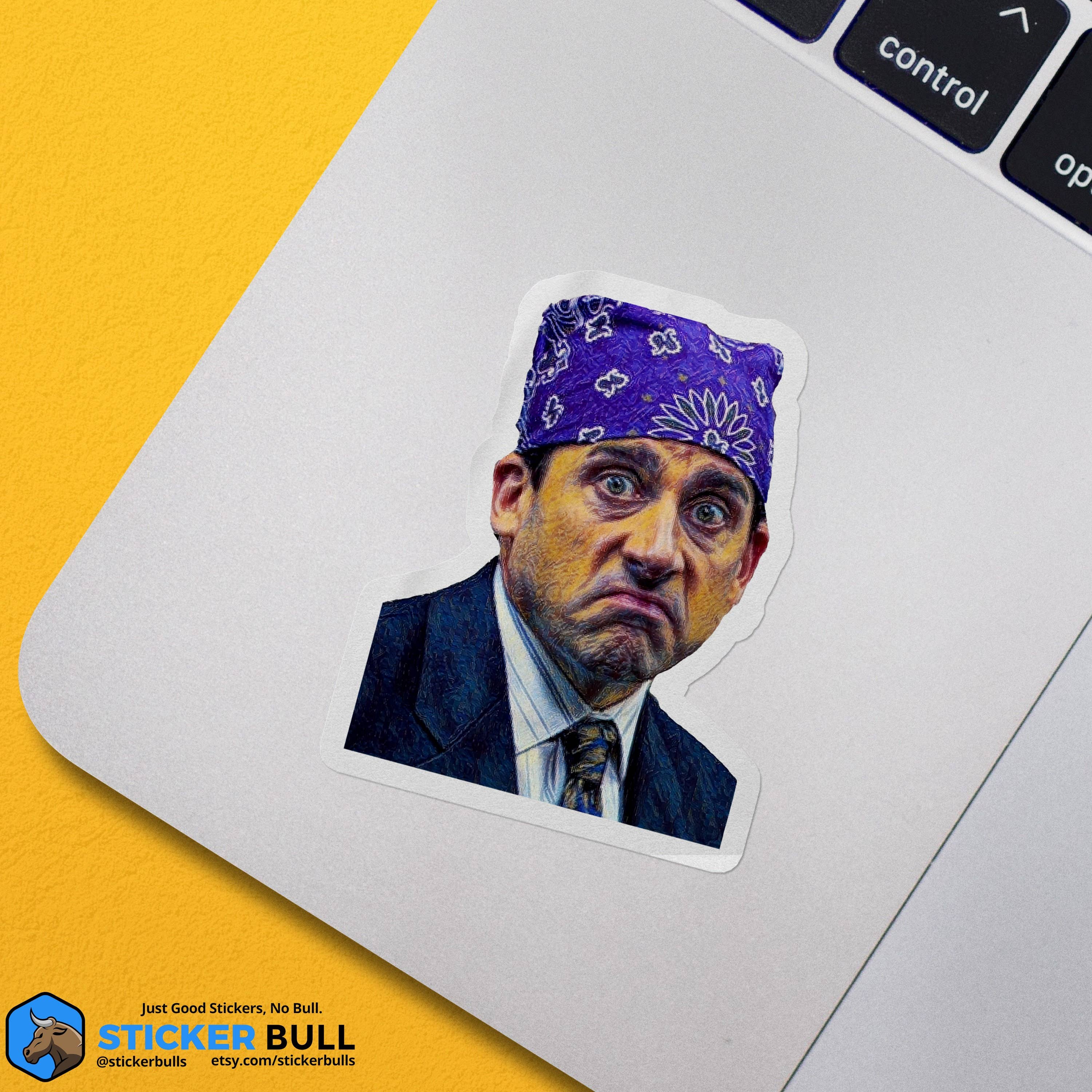 Sticker Bull - Wholesale Sticker - Prison Mike The Office Sticker, Funny Meme Sticker, The Office Sticker, The Office TV Show, Vinyl Sticker, Water Bottle, Hydroflask Sticker2