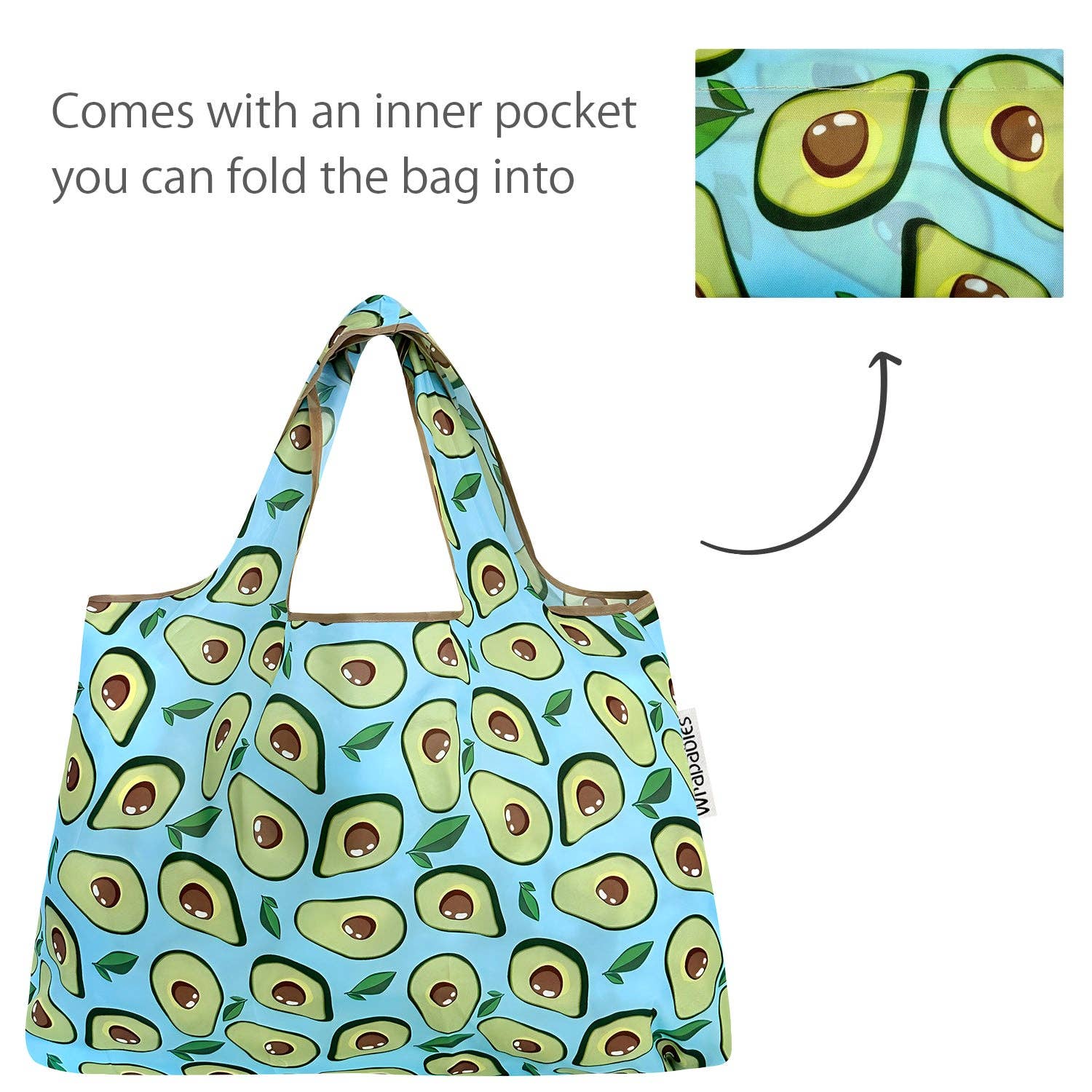 Wrapables.com - Wholesale Grocery/Shopping Bag - Wrapables Large Foldable Tote Nylon Reusable Grocery Bags70