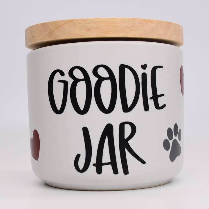 Snoeppot GoodieJar Wit voor wholesale door pinkabell e.U.