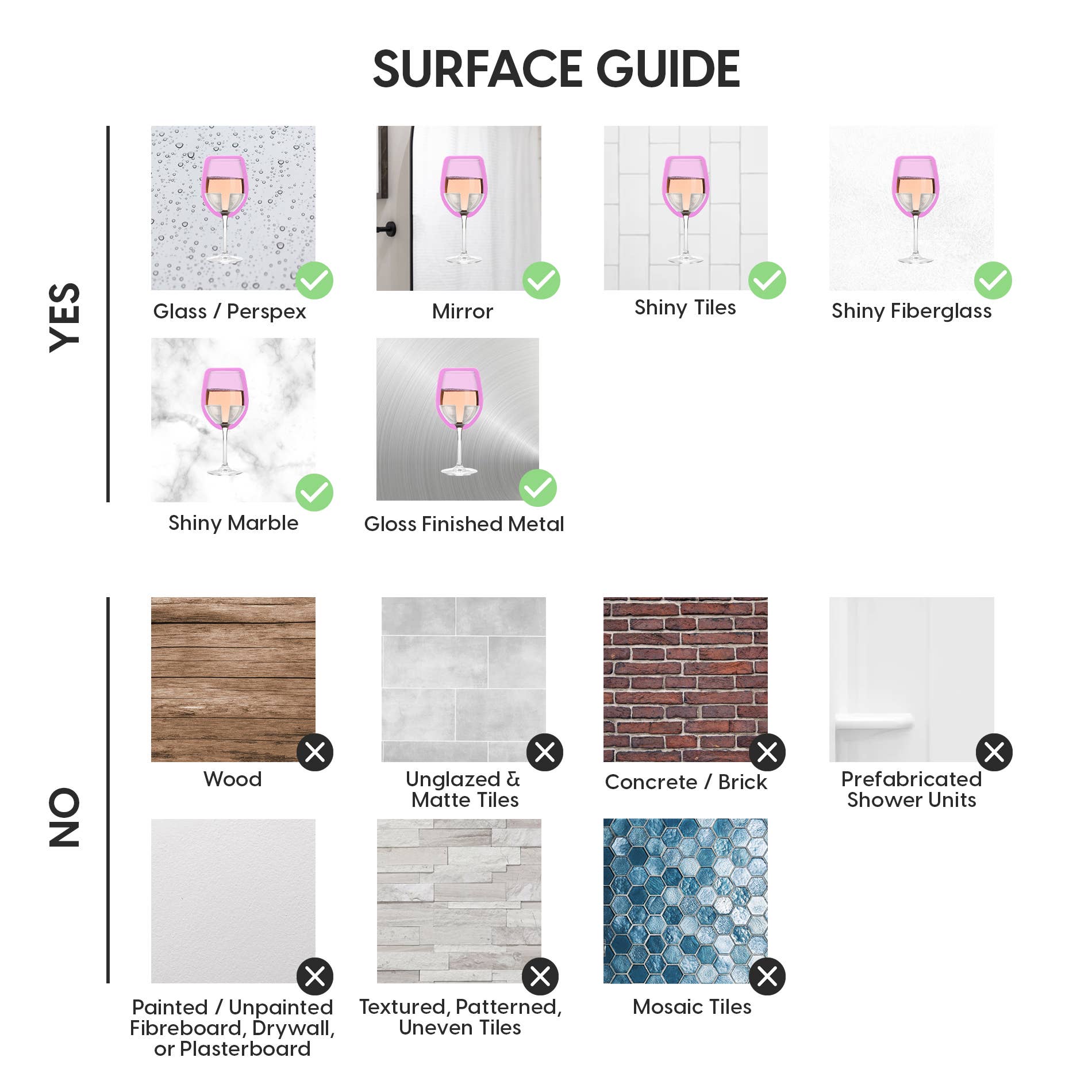 30 Watt - Wholesale Wine Glass - Bath Wine Holder7