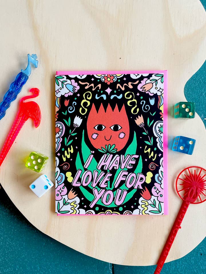 Kort - Love Tulip for engroshandel hos Ash + Chess