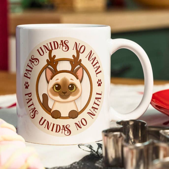 Mug Chat Pattes Unies pour la vente par Charmy Gift Store