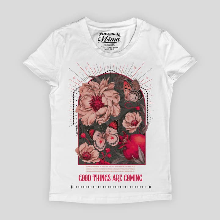 CAMISETA GOOD ROSES por atacado de Sarprint srl