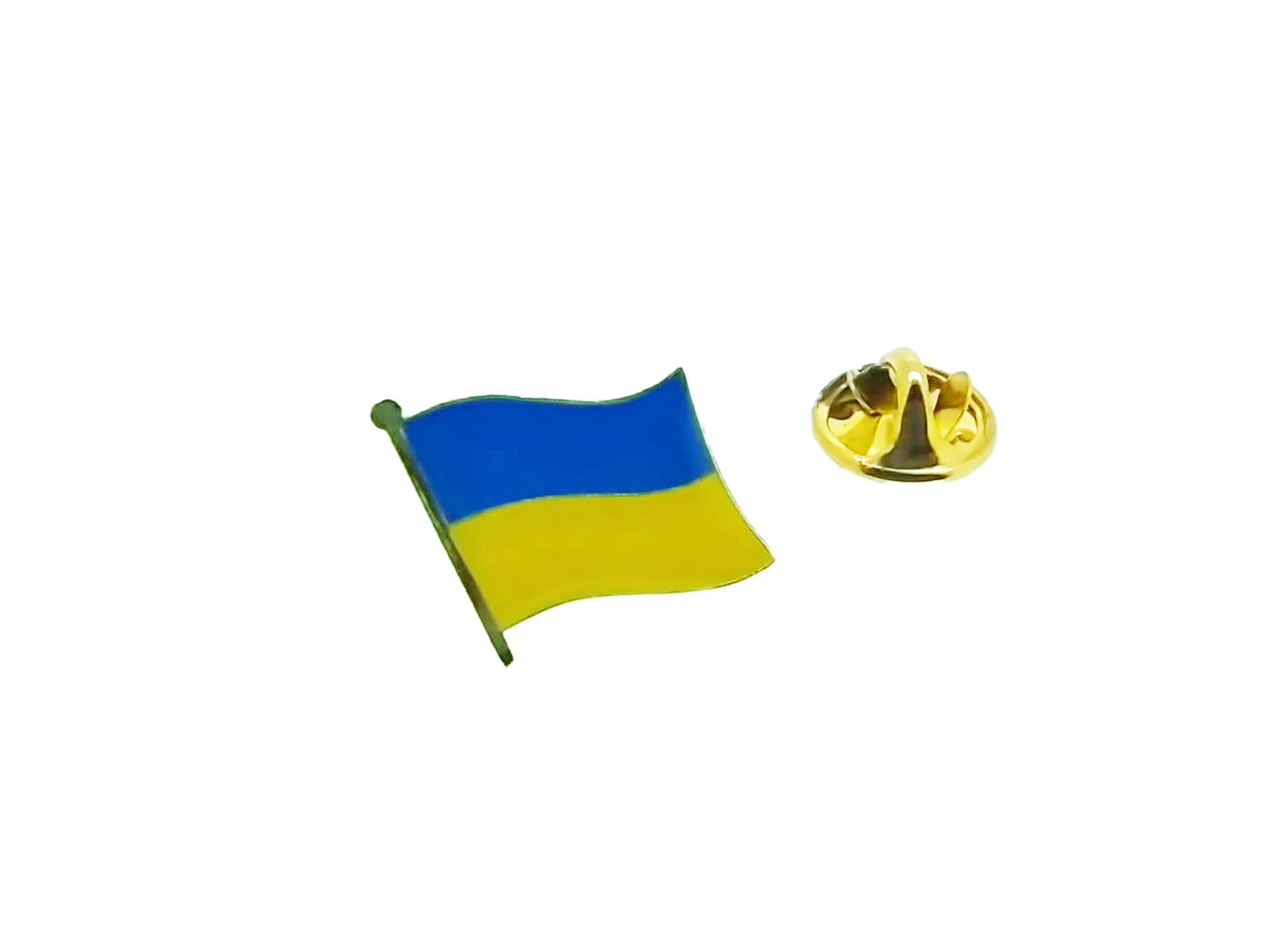 Beclosetoyou - Wholesale Lapel Pin/Button - Lapel Pin Flag of Ukraine Mast 16x15mm1