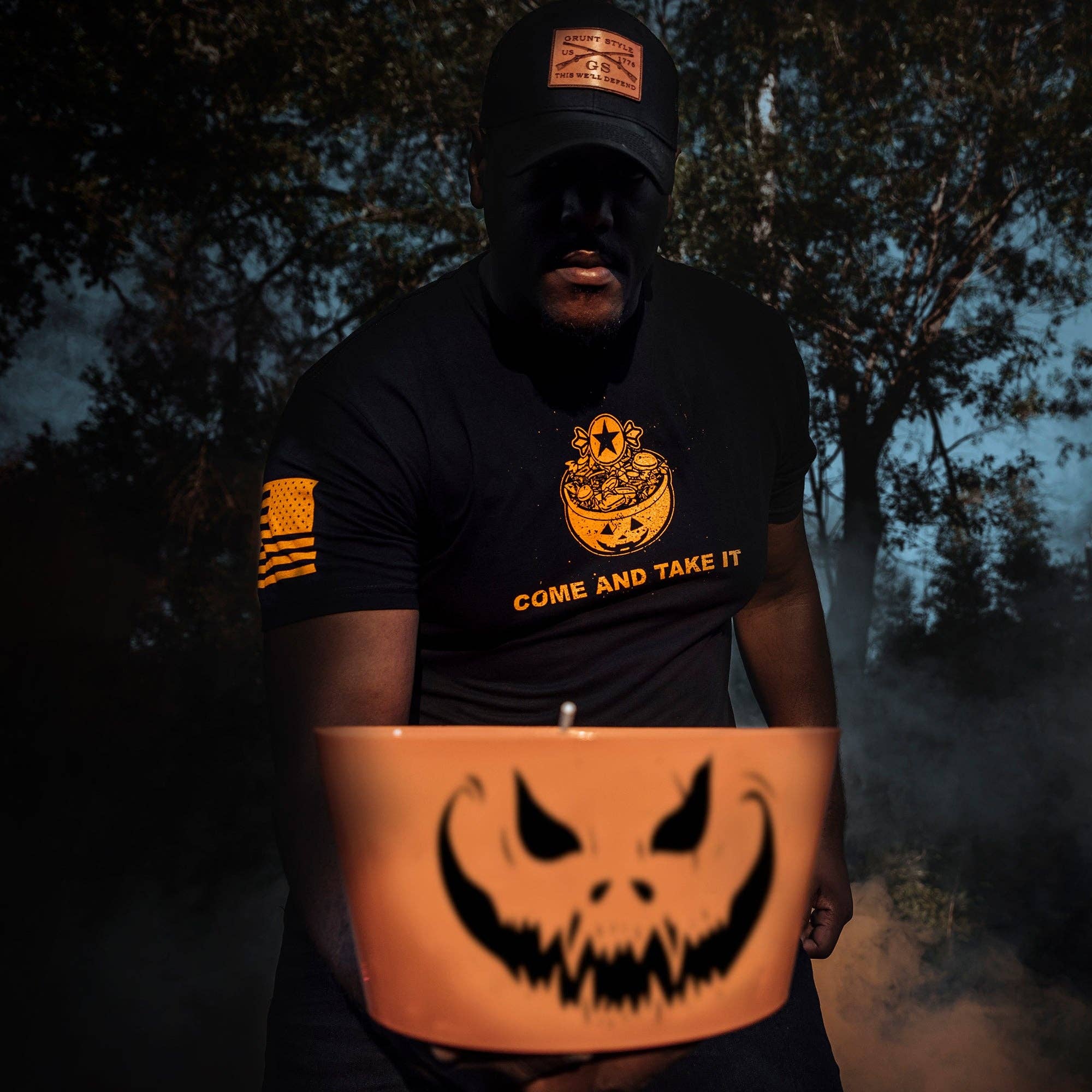 Grunt Style - Wholesale Screen Printed T-Shirt - Men's - Come And Take It - Candy3