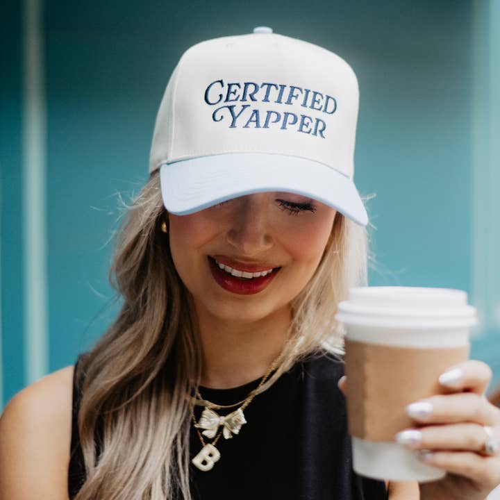 Katydid - Wholesale Trucker Hat - Women's - Certified Yapper Two-Toned Vintage Hat