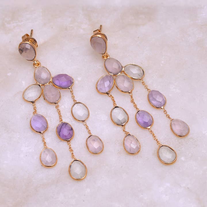 Women's Earrings NCE431A for wholesale by NIIKI PARIS