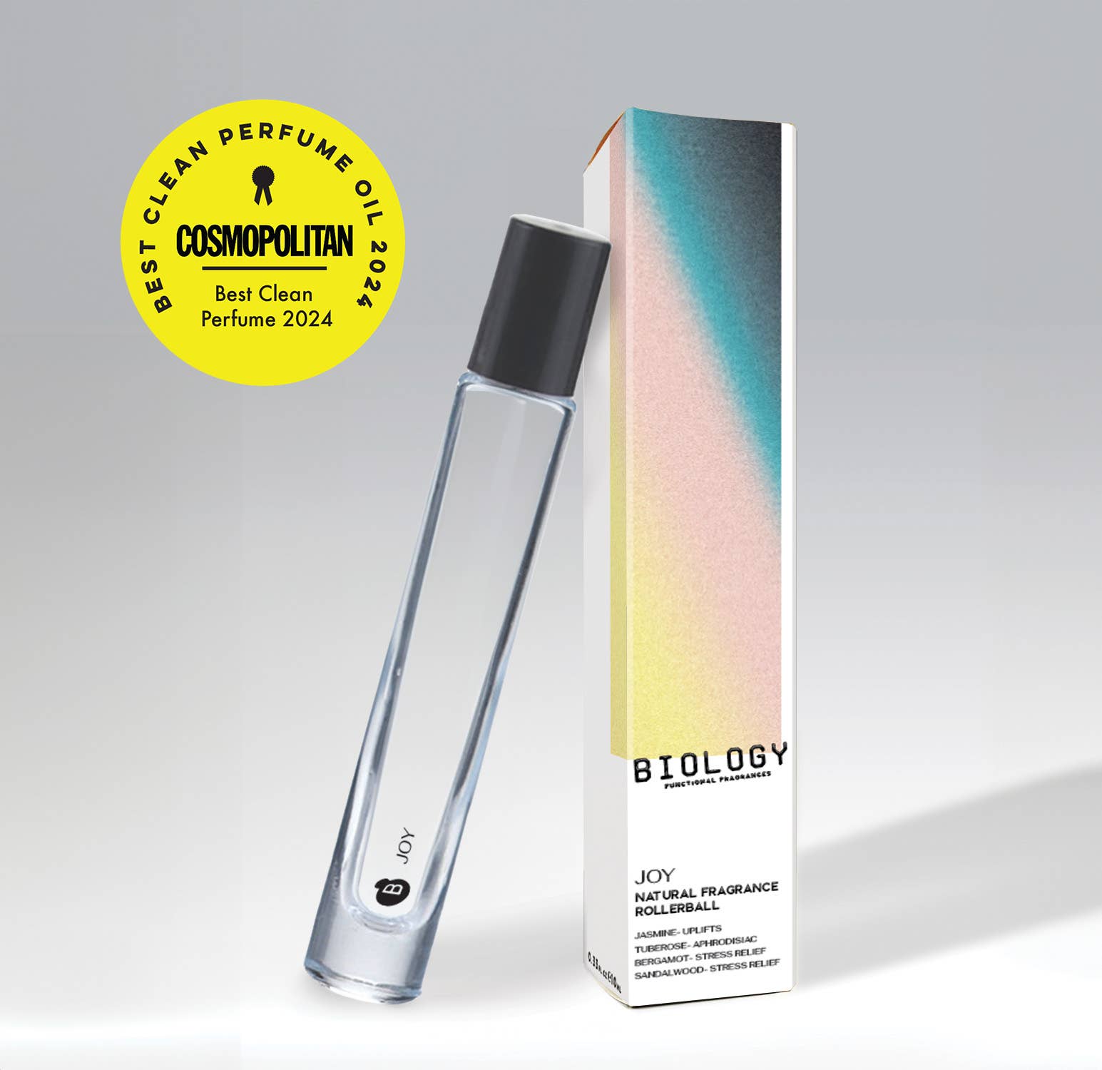 Biology Functional Fragrances - Wholesale Roll-On Fragrance - JOY – Jasmine Tuberose Sandalwood | Natural Fragrance Oil