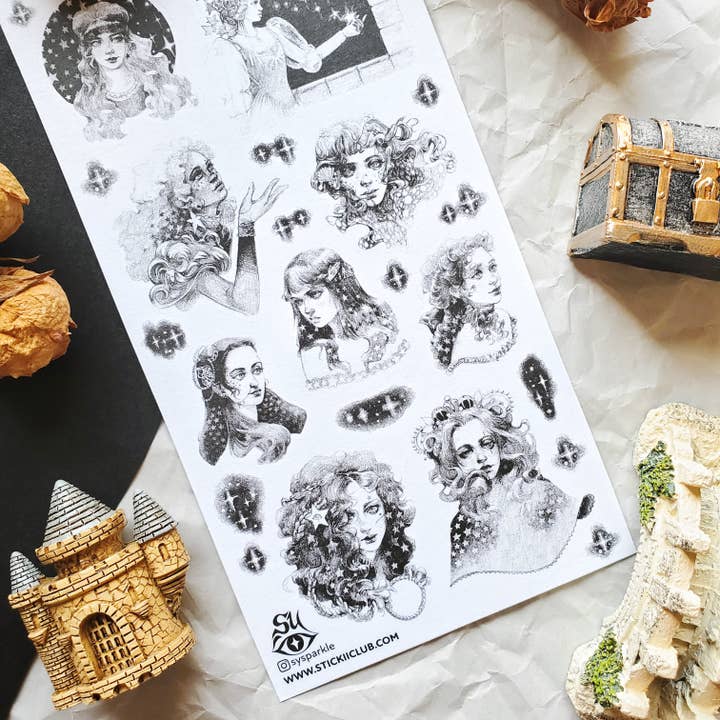 STICKII - Wholesale Sticker - Starlit Dreamers Sticker Sheet2