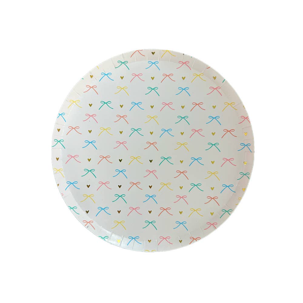 Jollity & Co. + Daydream Society - Wholesale Disposable plate - Bows Dessert Plates