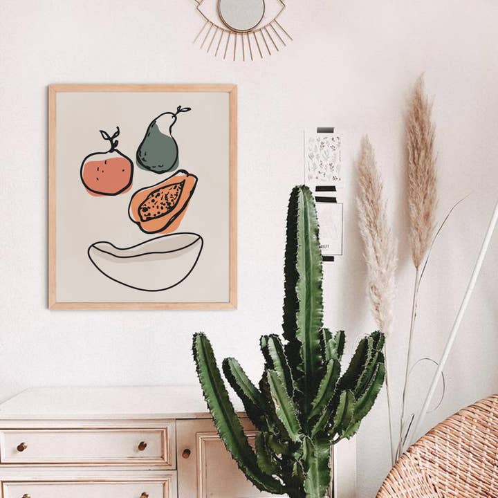 Boho Køkken Wall Art for engroshandel hos Lumina