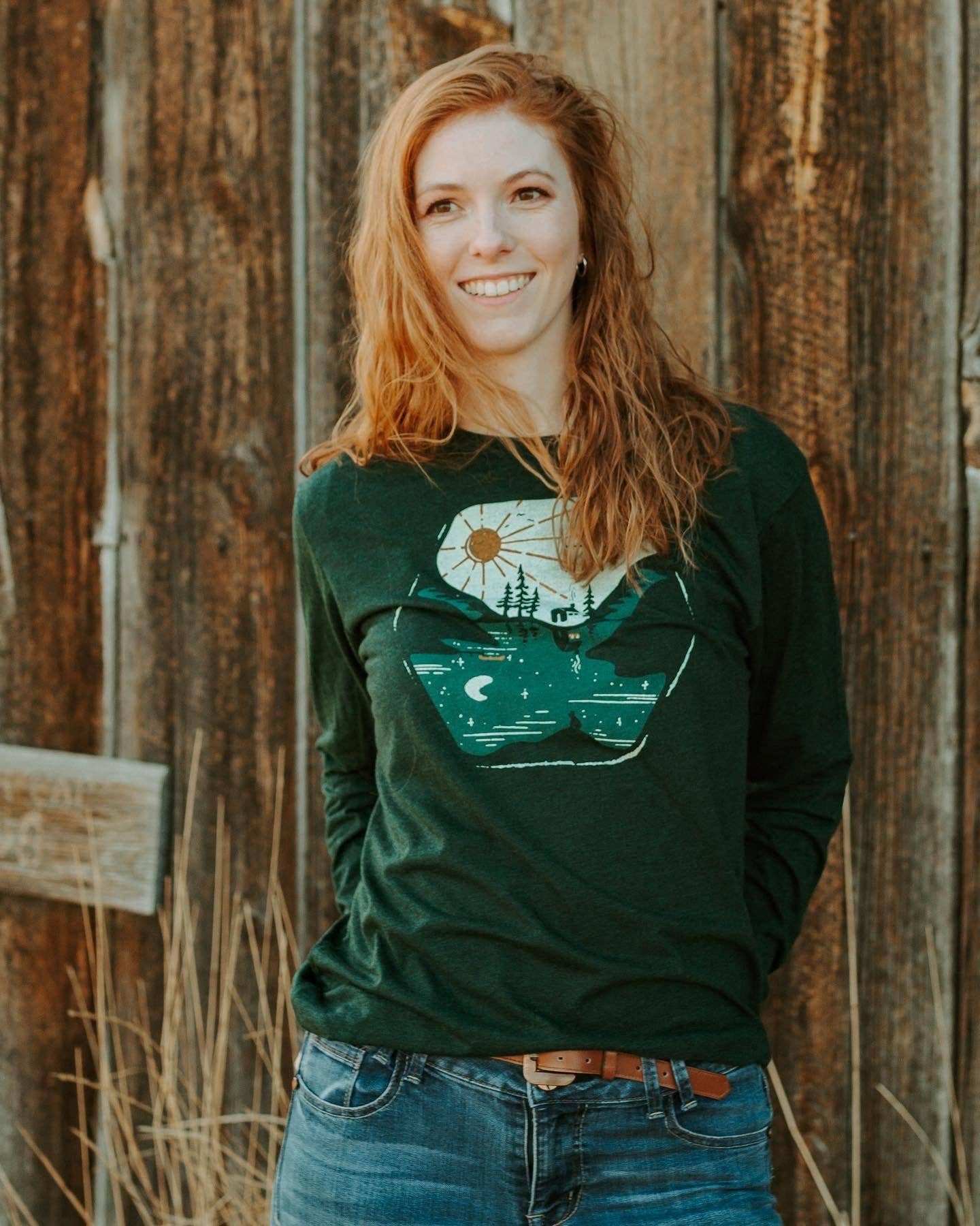 Menottees - Wholesale Screen Printed T-Shirt - Unisex - Reflection | Longsleeve Tee6