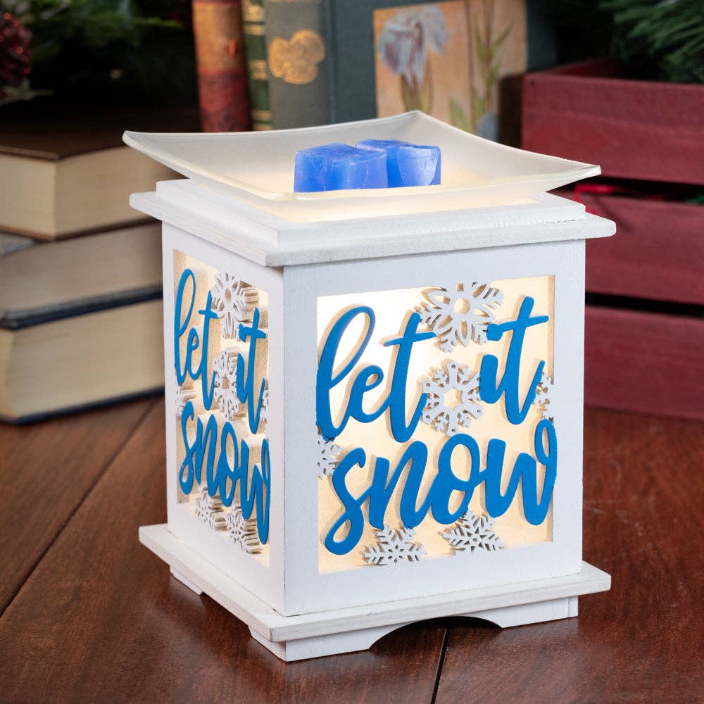 ScentSationals - Wholesale Wax Warmer - Let It Snow Fragrance and Wax Warmer1
