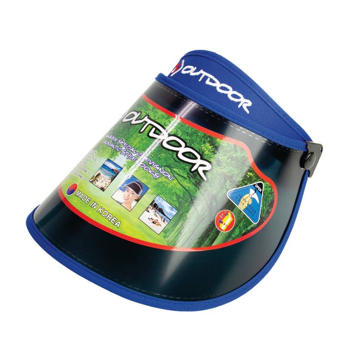 Cappello da sole blu per la vendita all'ingrosso da parte di KEY Company