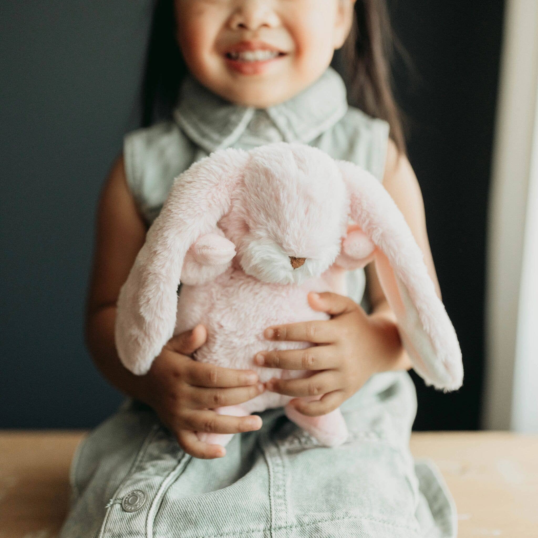 Bunnies By the Bay - Wholesale Stuffed/Plush Toy - Kids & Baby - Tiny Nibble 8" Bunny - Pink1