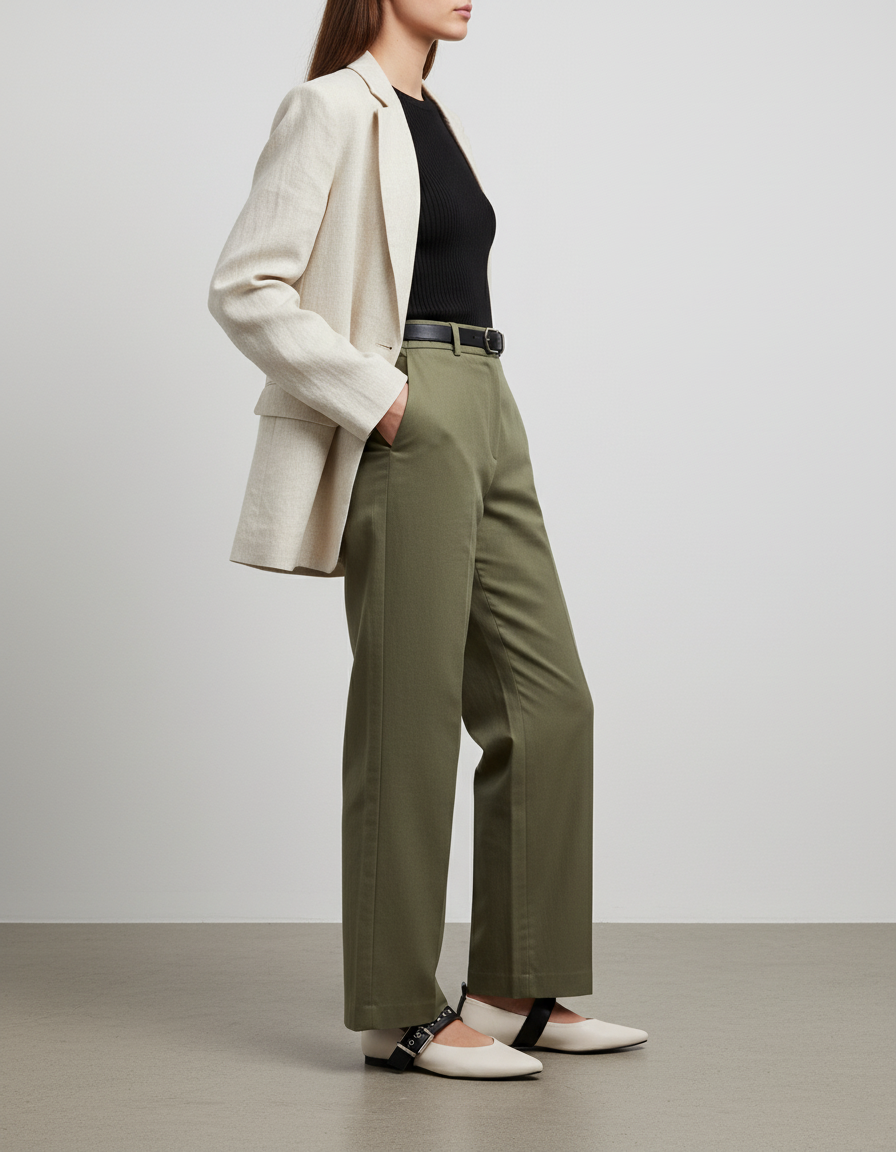 CEREZA - Vente Ballerines – femme - Ballerines pointues Mary Jane avec bride à boucle cloutée5