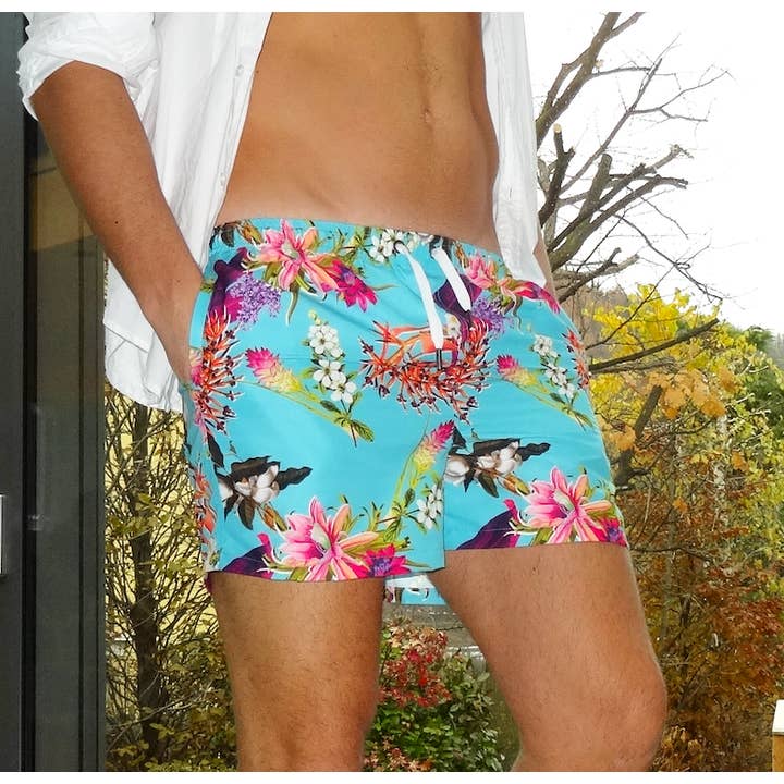 Monaco Exotiska Turkos Badshorts för wholesale av CALYPSONIA