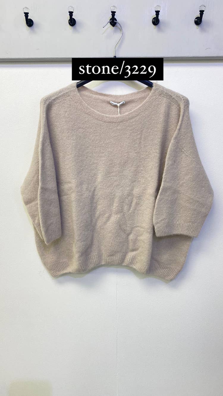 Terminal 1 Clothing – Pulôver - Mulher por atacado – Camisola Alpaca Gola Redonda3