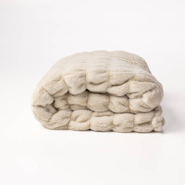 Keikico – wholesale Throw blanket – Dune Cloud Throw5