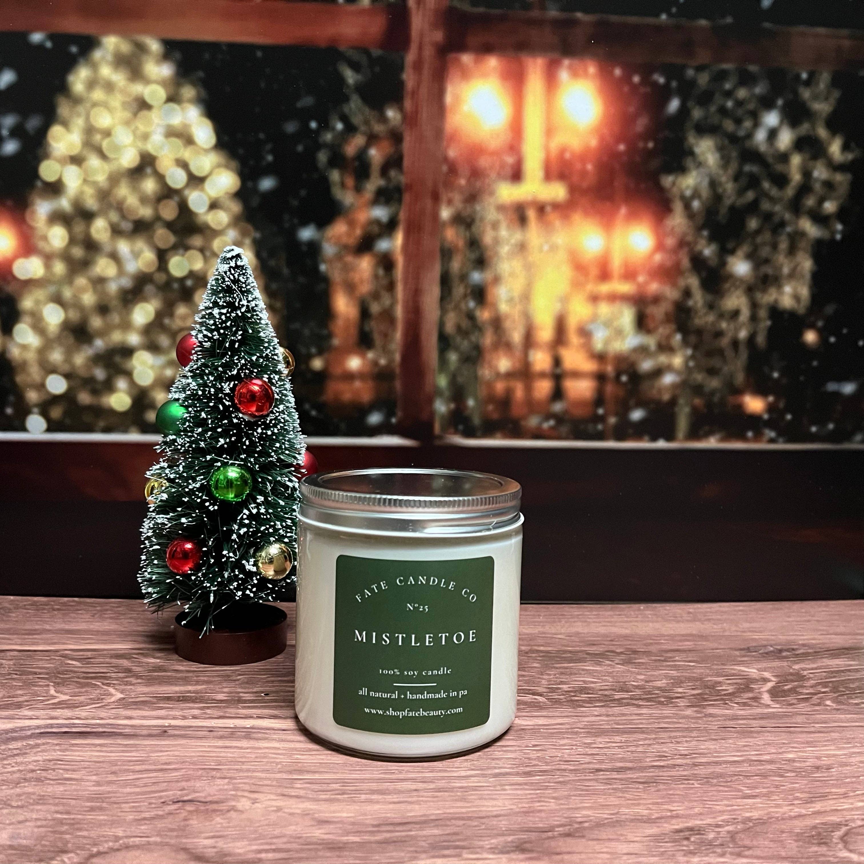 Fate Naturals - Wholesale Jar/Filled Candle - Mistletoe Non-Toxic Candle (Pine + Camphor)2
