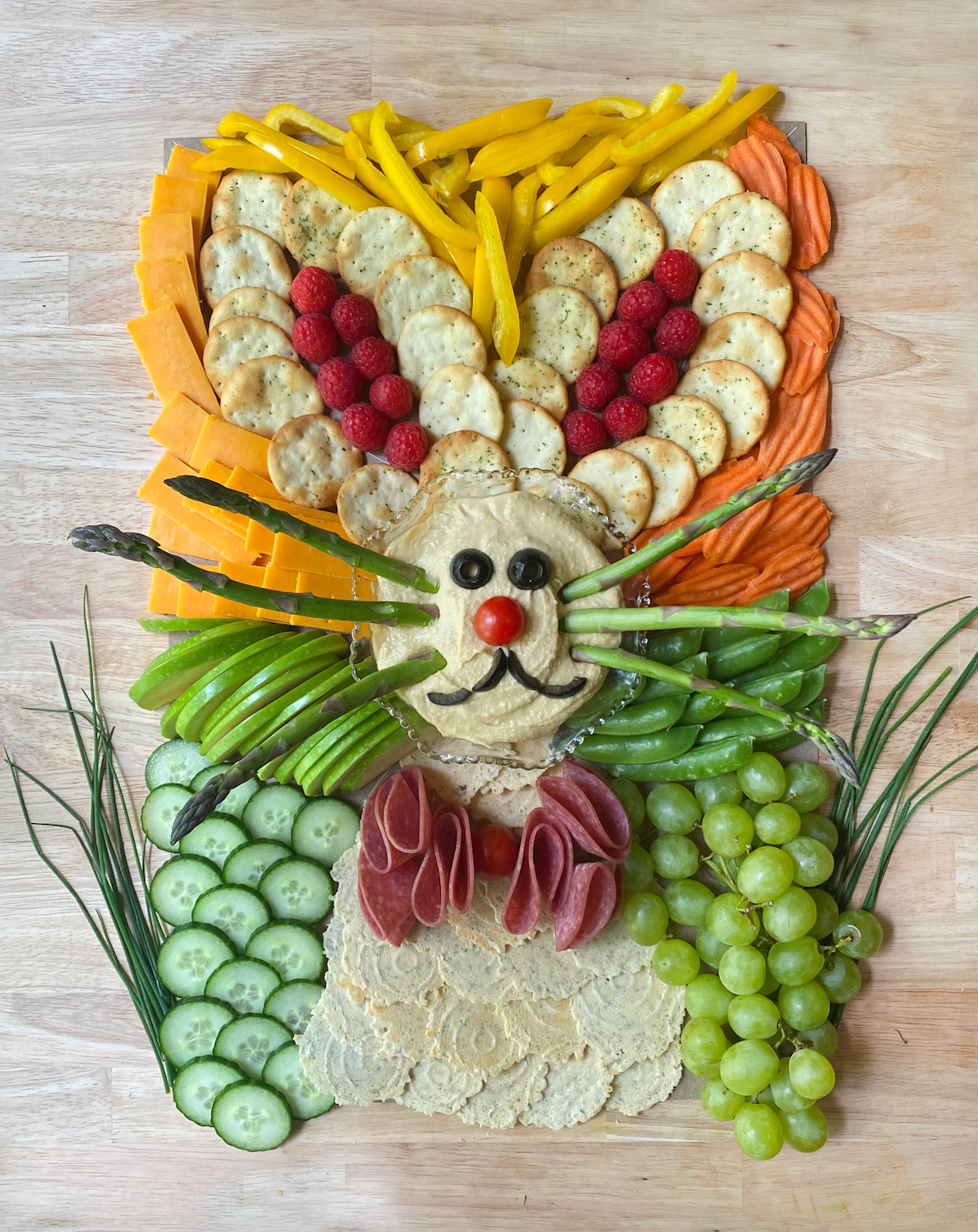 Color Box Design & Letterpress - Wholesale Cheese Board - Charcuterie Cheat Sheet | Bunny1