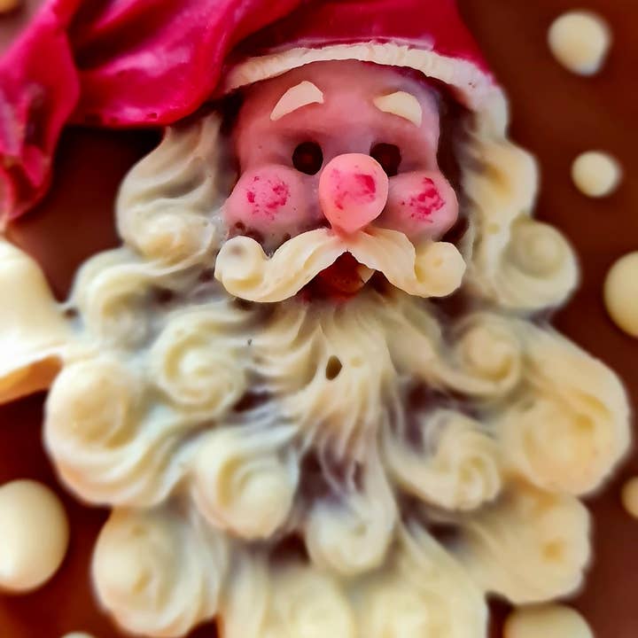 Cwtsh Chocolate - Wholesale Chocolate - Large Father Christmas Lollipop4