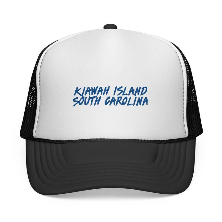 Casquette trucker Kiawah Island | Casquette Caroline du Sud pour la vente par Hey Mountains