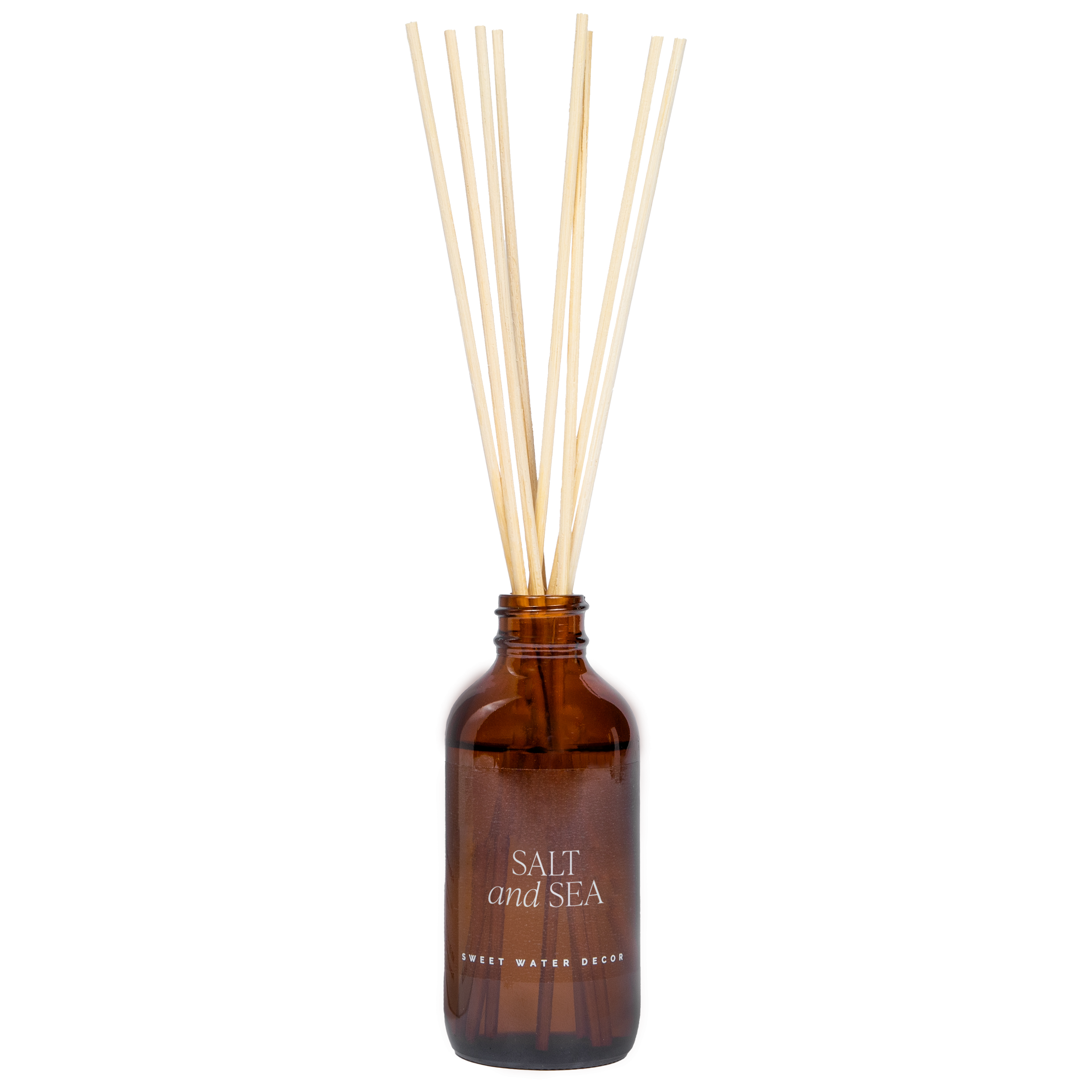 Sweet Water Decor - Wholesale Reed Diffuser - Salt and Sea Amber Reed Diffuser - Gifts & Home Decor8