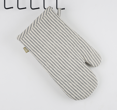 Raine & Humble - Wholesale Oven Mitt/Pot Holder - Oven Glove Manor Stripe - Blue1