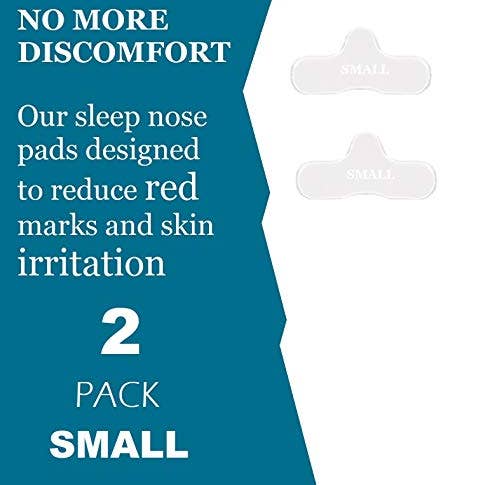 mbleaf - Vendita all'ingrosso Lenzuola per culla/lettino - Nose Gel Pad - Nose Protector for Mask (Small - Caso da 2)