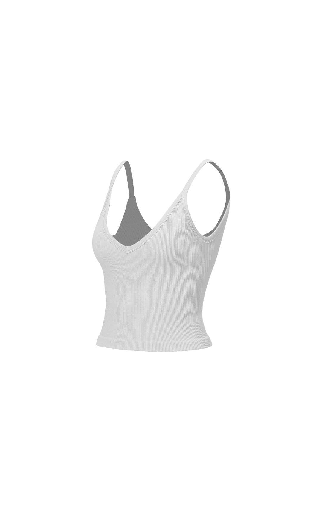Vitality - Wholesale Tank Top - Women's - Vitality Synergy® V Tank - Snow1