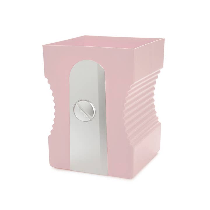 Balvi - Wholesale Trashcan/Trash Bin - Bin, Sharpener, Light Pink, Plastic,