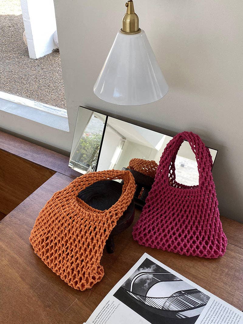 Dipped Shop – Großhandel Tragetasche – Damen – Einfaches einfarbiges Gelb Out DPWB1814