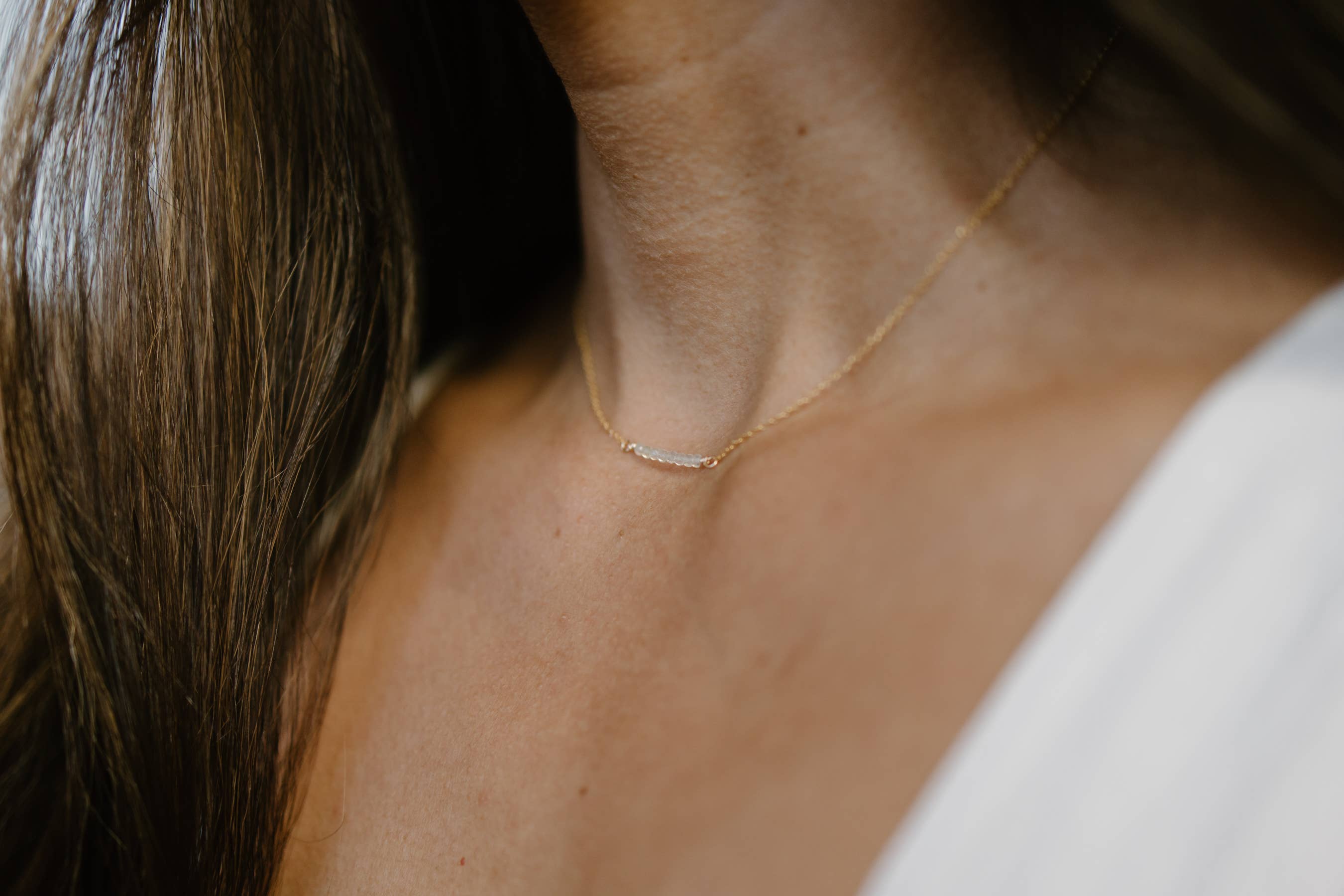 Mira Kauai - Wholesale Pendant/Charm Necklace - Dainty Stones Necklace5