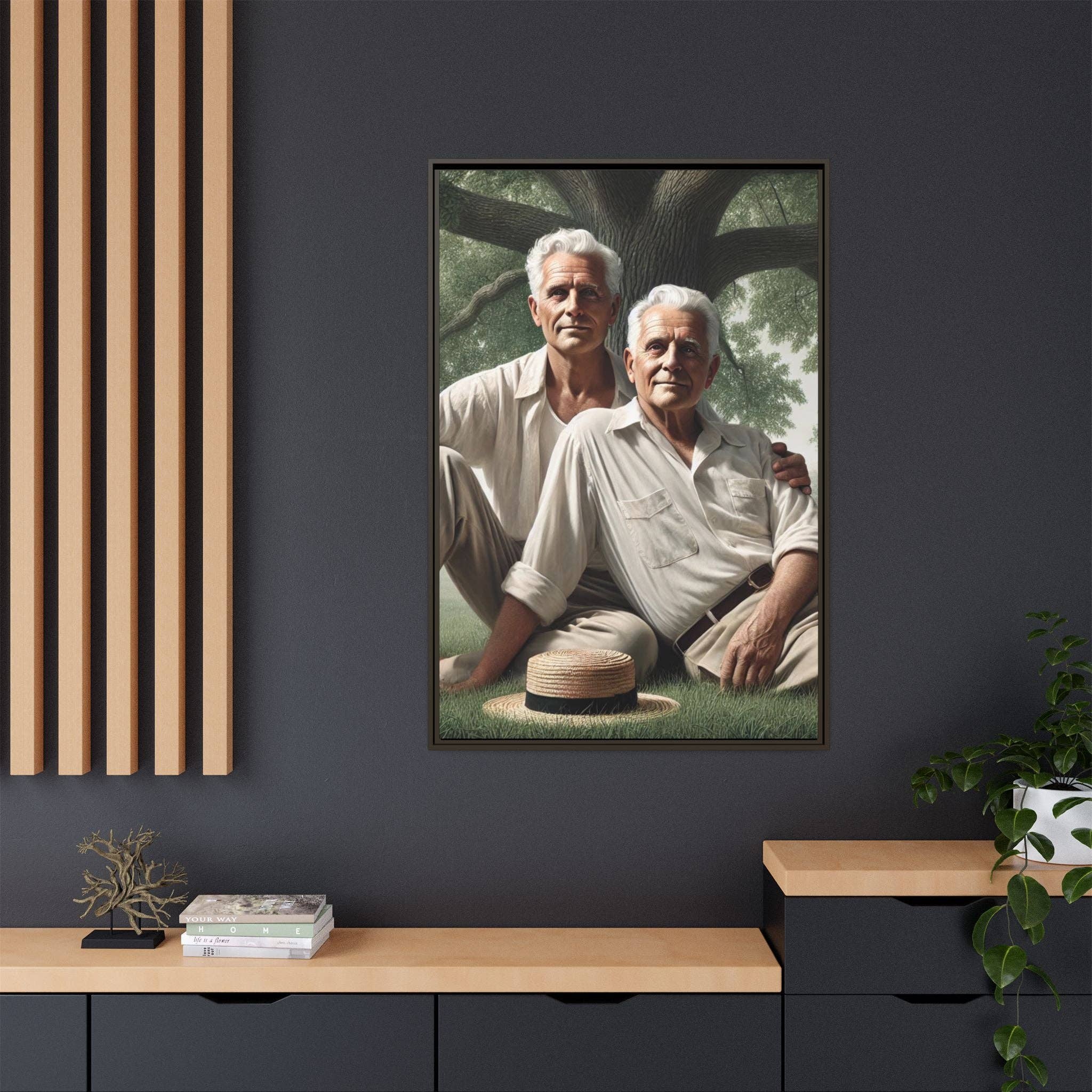 Walt & Pete - Wholesale Painting/Drawing - Missing Art Studies - Grant 05626