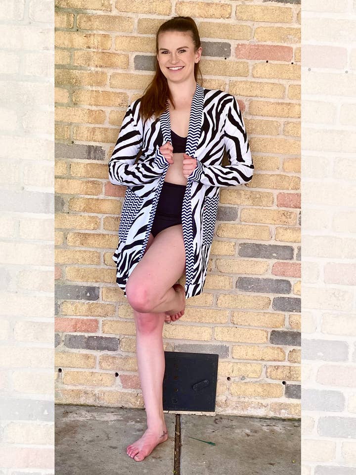 Nina Cardigan for wholesale by Blind Girl Designs