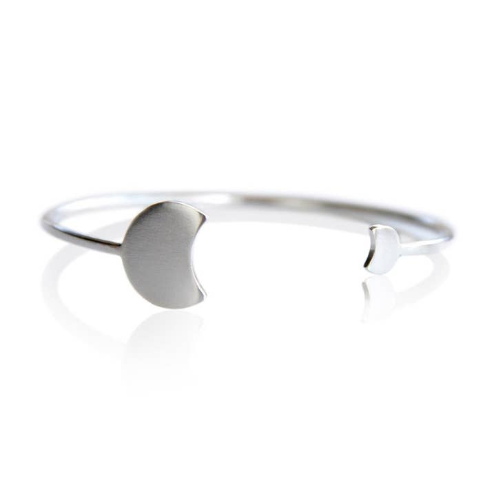 Sterling Silver Lunar Cuff for wholesale by tothemetal
